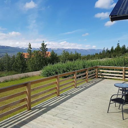 Villa Einarsstaðir - Cozy cabin with excellent view Akureyri Exterior foto